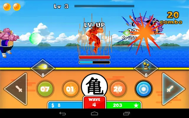 Goku Saiyan Warrior android App screenshot 1