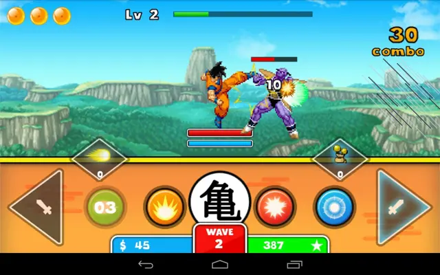 Goku Saiyan Warrior android App screenshot 3