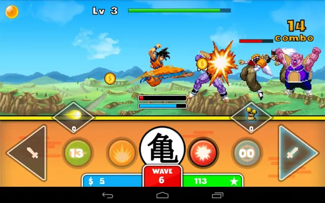 Goku Saiyan Warrior android App screenshot 5